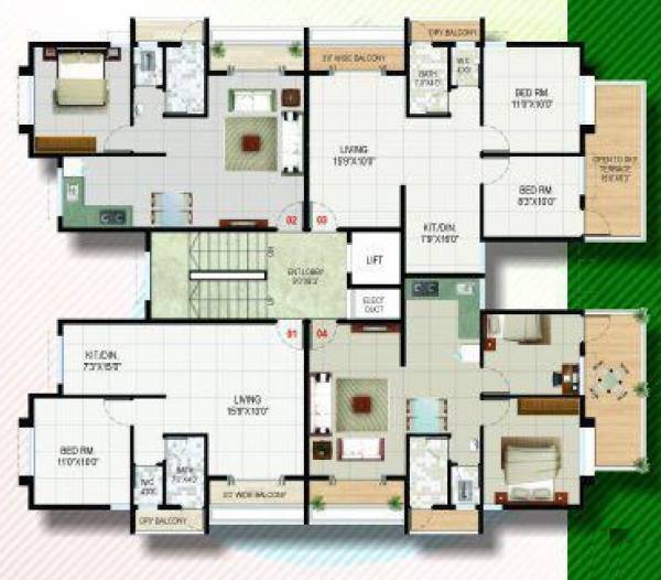  city-next-shri-ganesha Cluster Plan