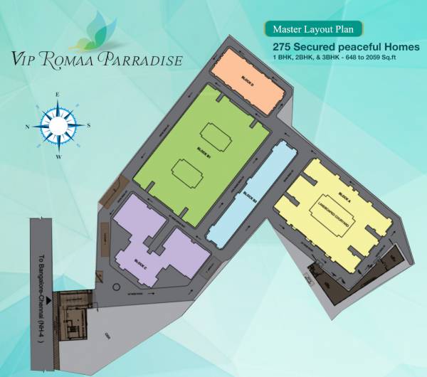  vip-global-romaa-paradise Layout Plan