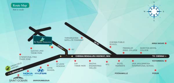  vip-global-romaa-paradise Location Plan