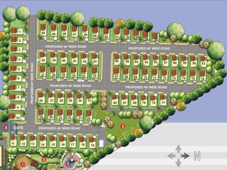  star homes Layout Plan