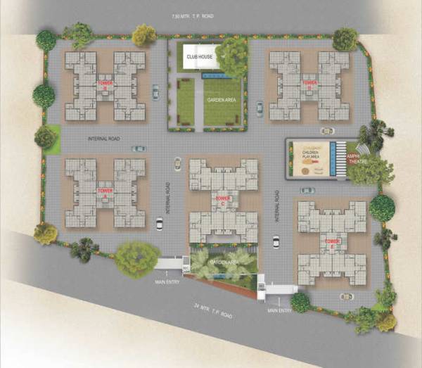  sarvam-heights Master Plan