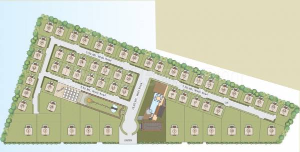 Layout Plan saakar-serenity Layout Plan