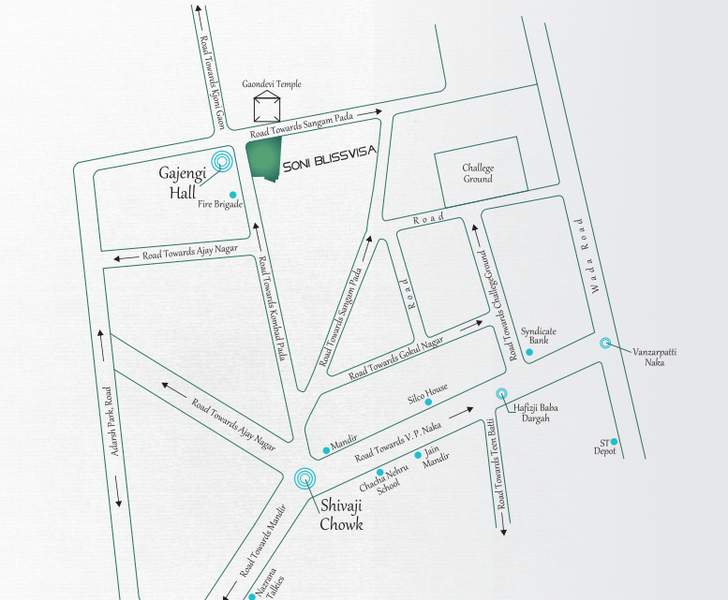  soni life spaces x 82 heights Location Plan
