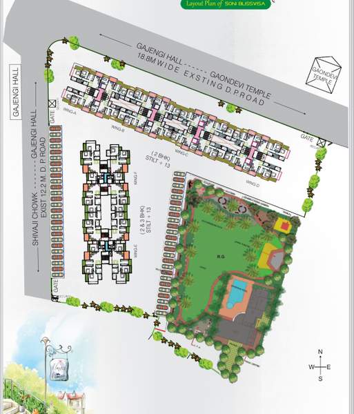  soni life spaces x 82 heights Master Plan