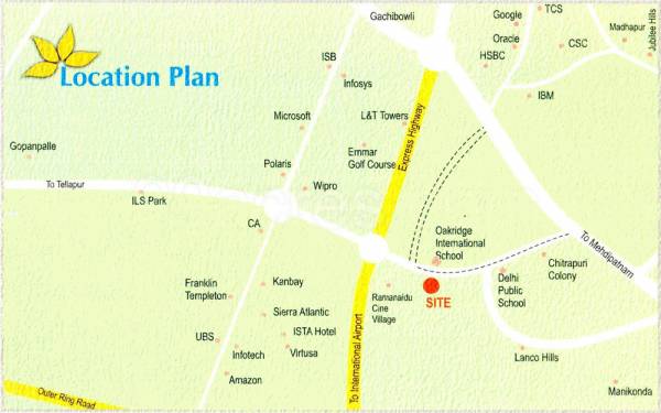  sita-symphony Location Plan