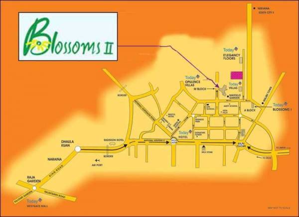  today-blossoms-ii Location Plan