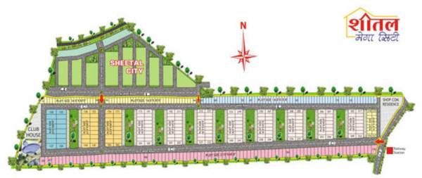  shri-prabhakar-sheetal-mega-city---phase-1 Master Plan