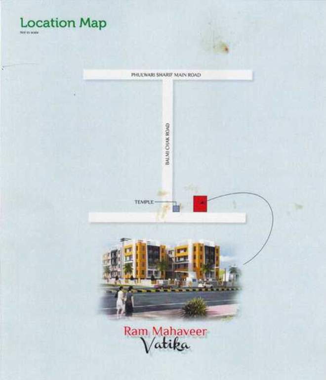  ram mahavir vatika Location Plan