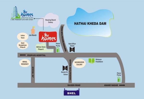 Location Plan prestine-the-homes Location Plan