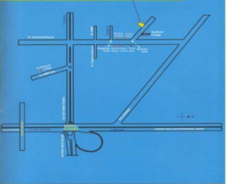  maanya mansion Location Plan