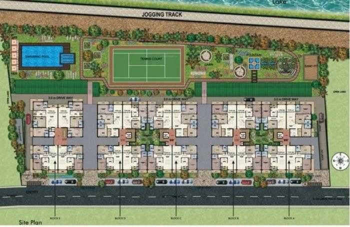  dra ranka aqua greens Master Plan