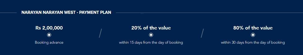 narayan-west Time Linked Payment (TLP) Payment Plan