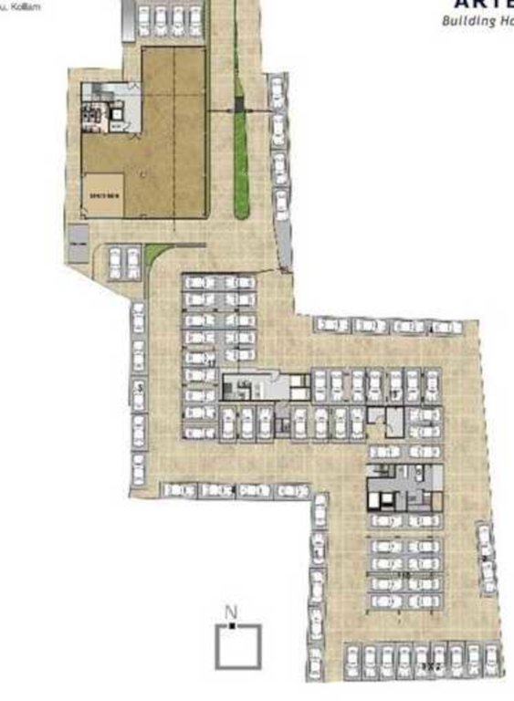 artech palm groove Cluster Plan