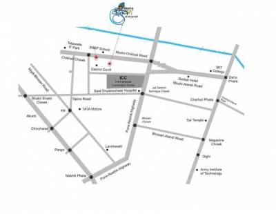  aksha-vrindavan Location Plan
