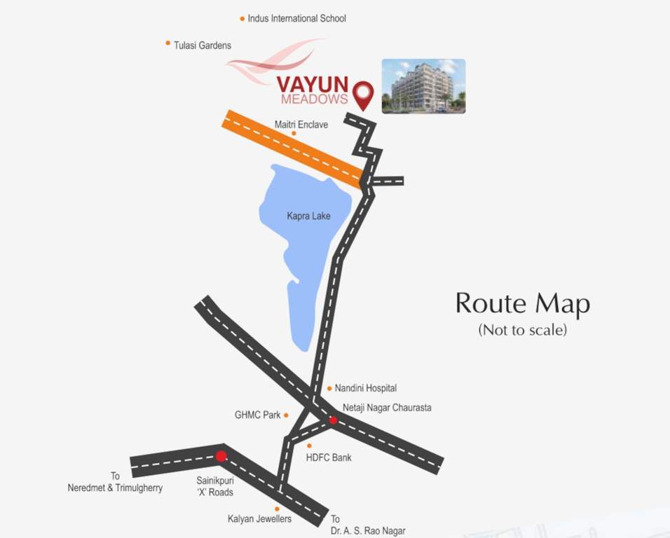  anantha vayun meadows Location Plan