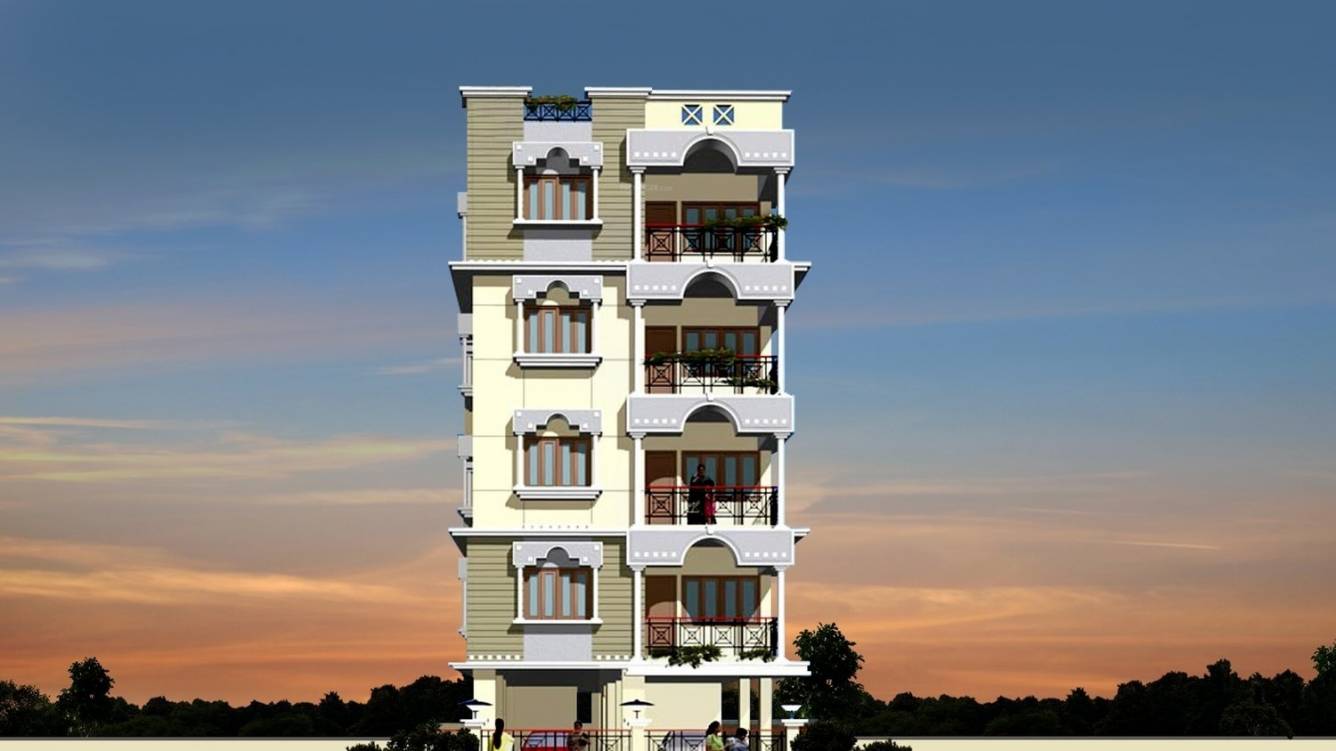 Elevation  kohinoor apartment 3 Elevation