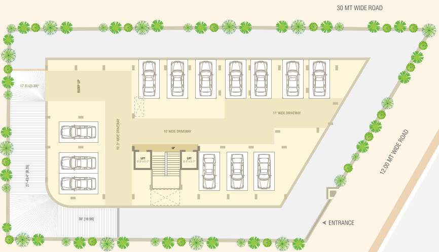  the vivanta The Vivanta Cluster Plan Of Basement