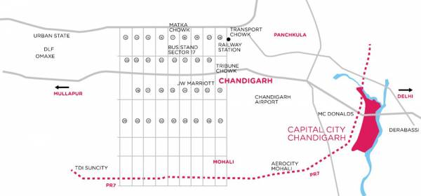 Location Plan shipra-capital-city Location Plan