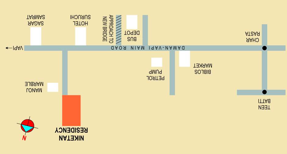 niketan residency Location Plan
