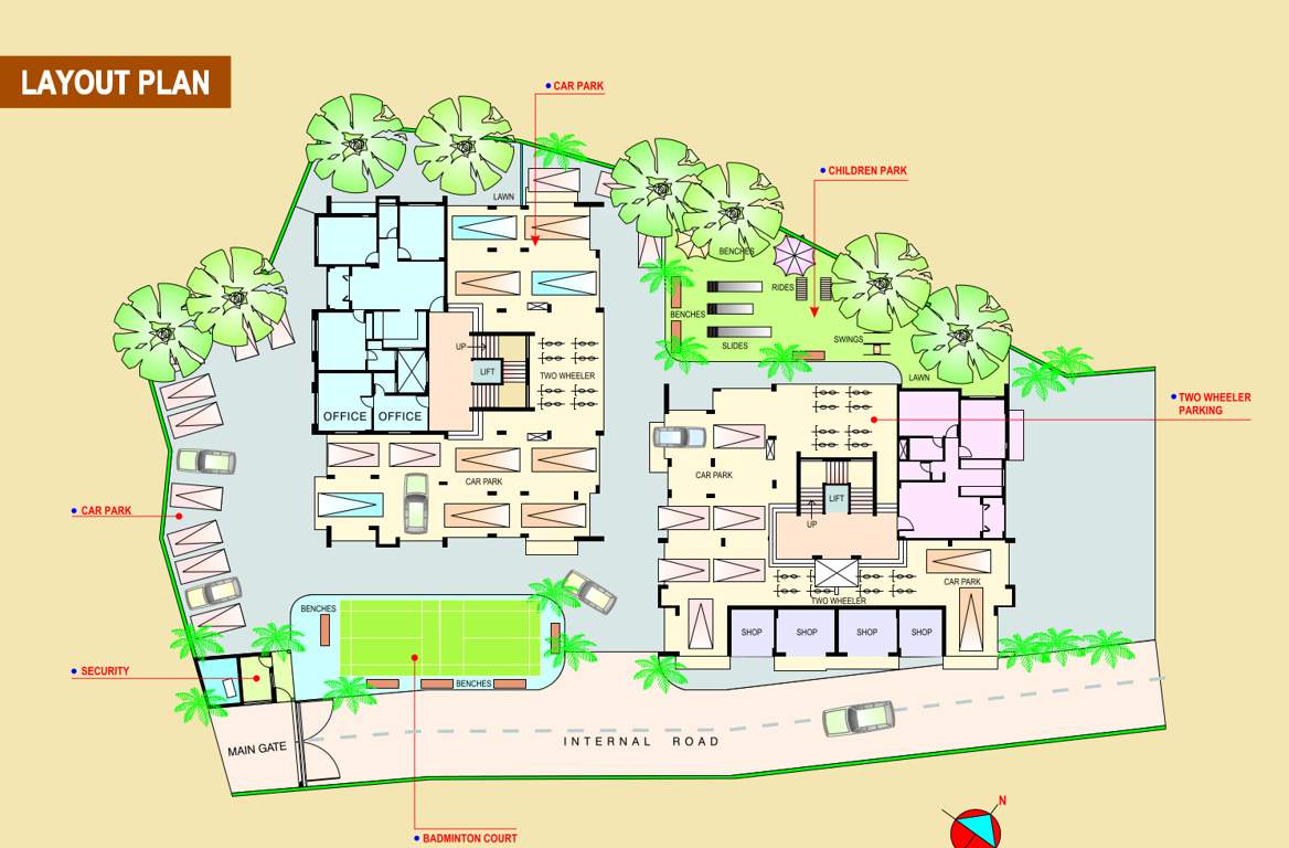 niketan residency Master Plan