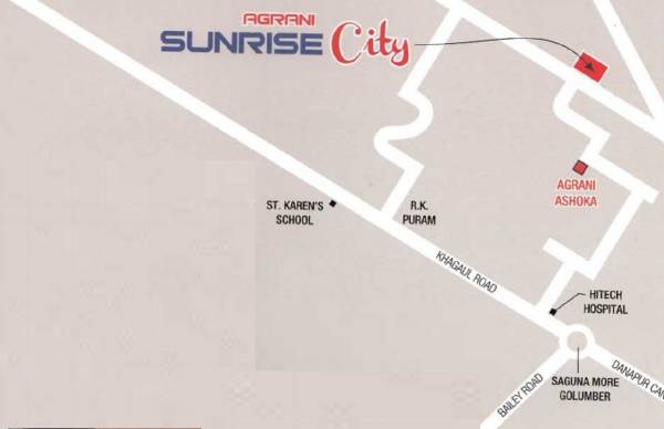 Location Plan sunrise-city Location Plan
