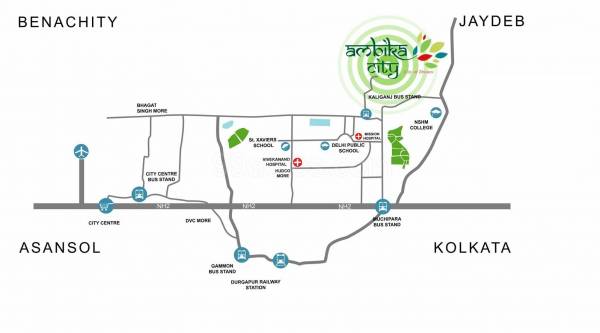 Location Plan ambika-city Location Plan