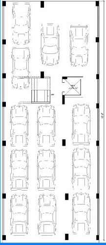  homes Homes Cluster Plan Of Car Parking