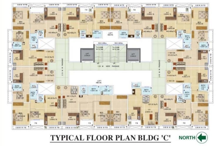  aditya homes i Cluster Plan