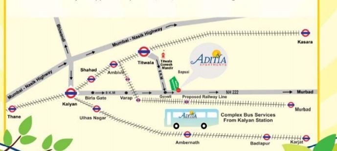  aditya homes i Location Plan