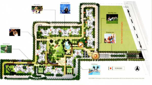 ansal-olive Layout Plan