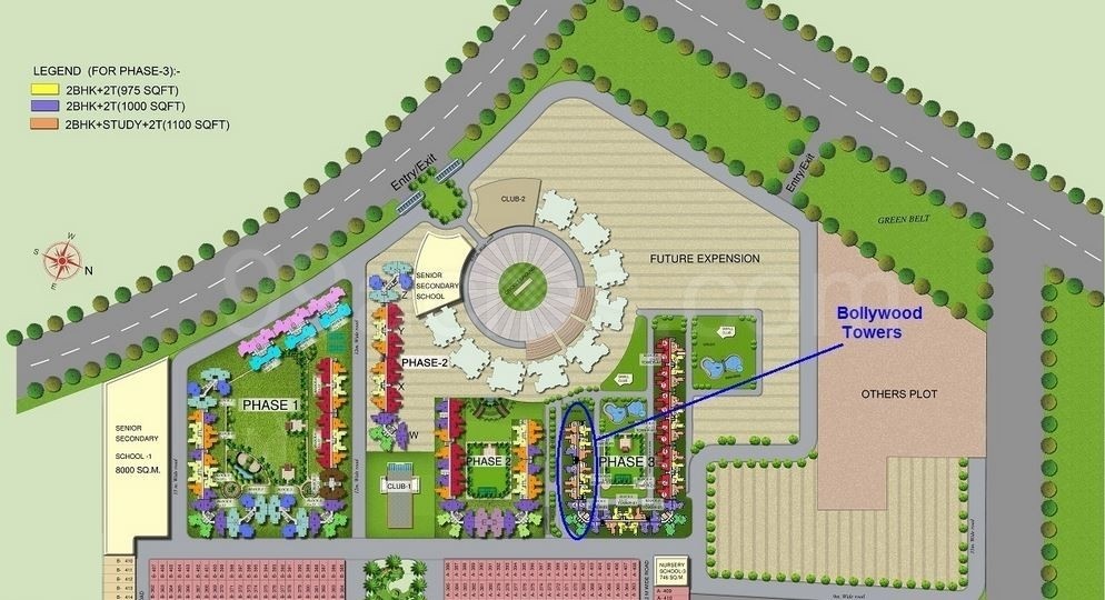 Amrapali Bollywood Towers