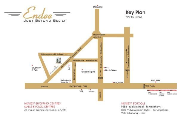  endee villa ii Location Plan