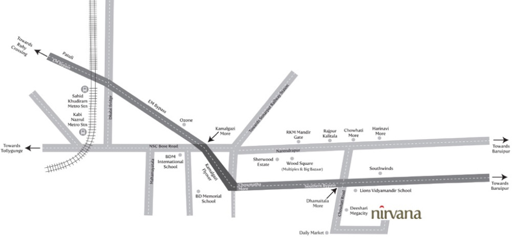  nirvana phase iii Location Plan