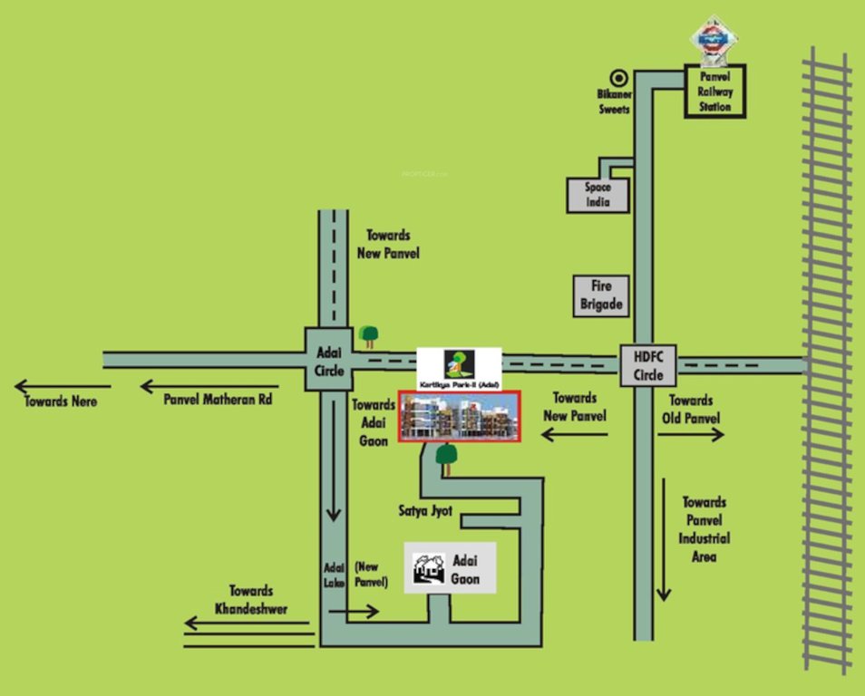  kartikaya park ii Location Plan