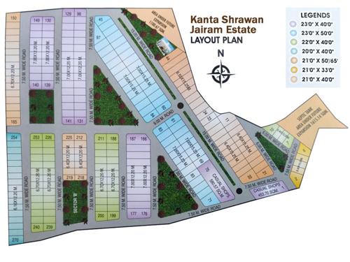 Layout Plan kanta-shrawan-jairam-estate-phase-1 Layout Plan