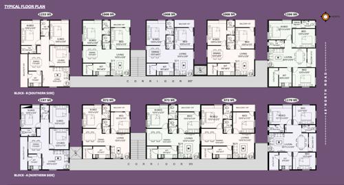  shree-anjali-geetanjali-towers Typical Cluster Plan