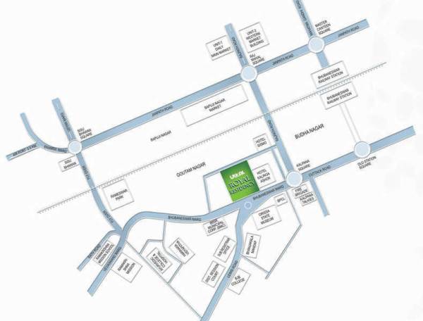 Location Plan utkal-residency Location Plan