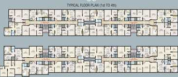  aastha park Typical  Floor Plan