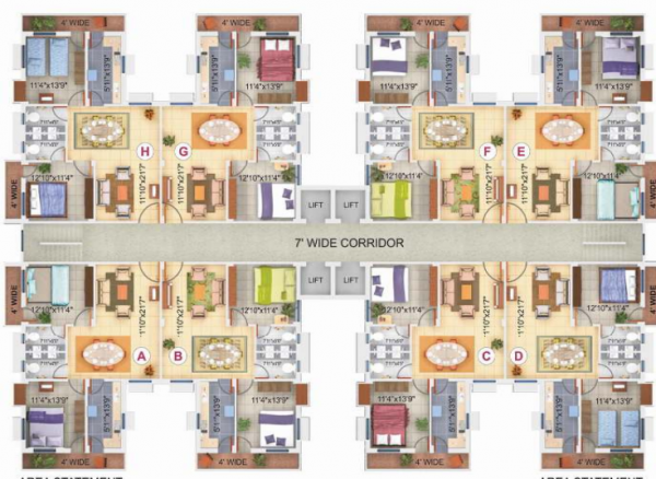  sail-city- Cluster Plan