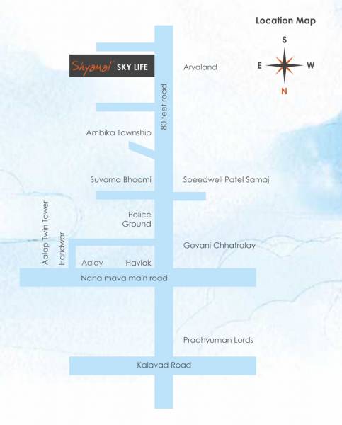  skylife-tower-iv Location Plan
