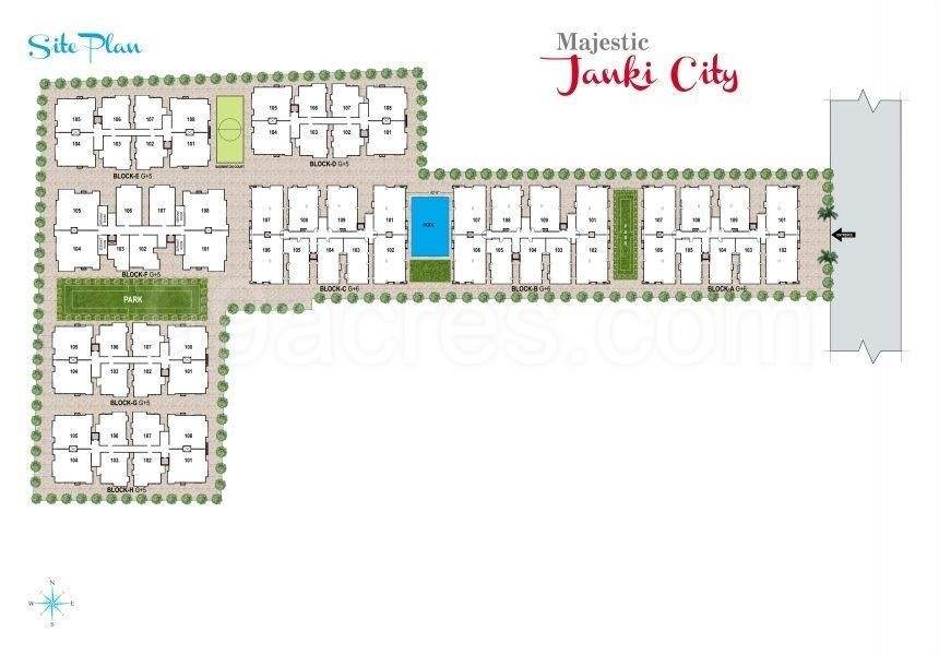  majestic janki city Master Plan