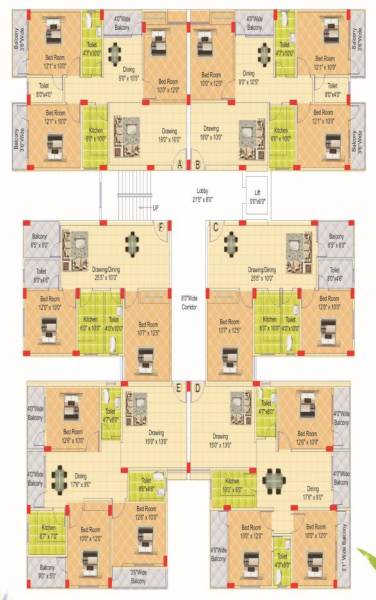 Cluster Plan triveni-grand Cluster Plan