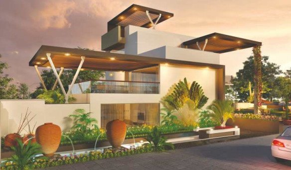 shyamal skylife tower 1 Elevation