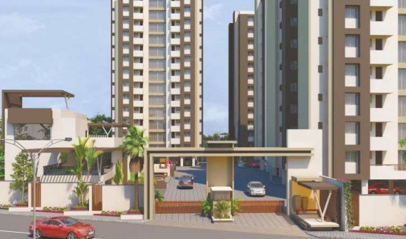 shyamal skylife tower 1 Elevation