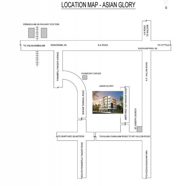  asian-glory-apartments Location Plan