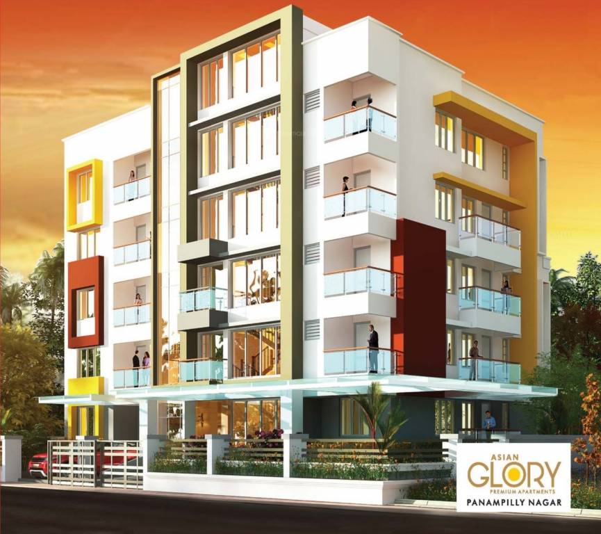 asian glory apartments Elevation