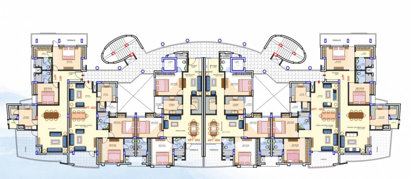  lake tower Lake Tower Cluster Plan