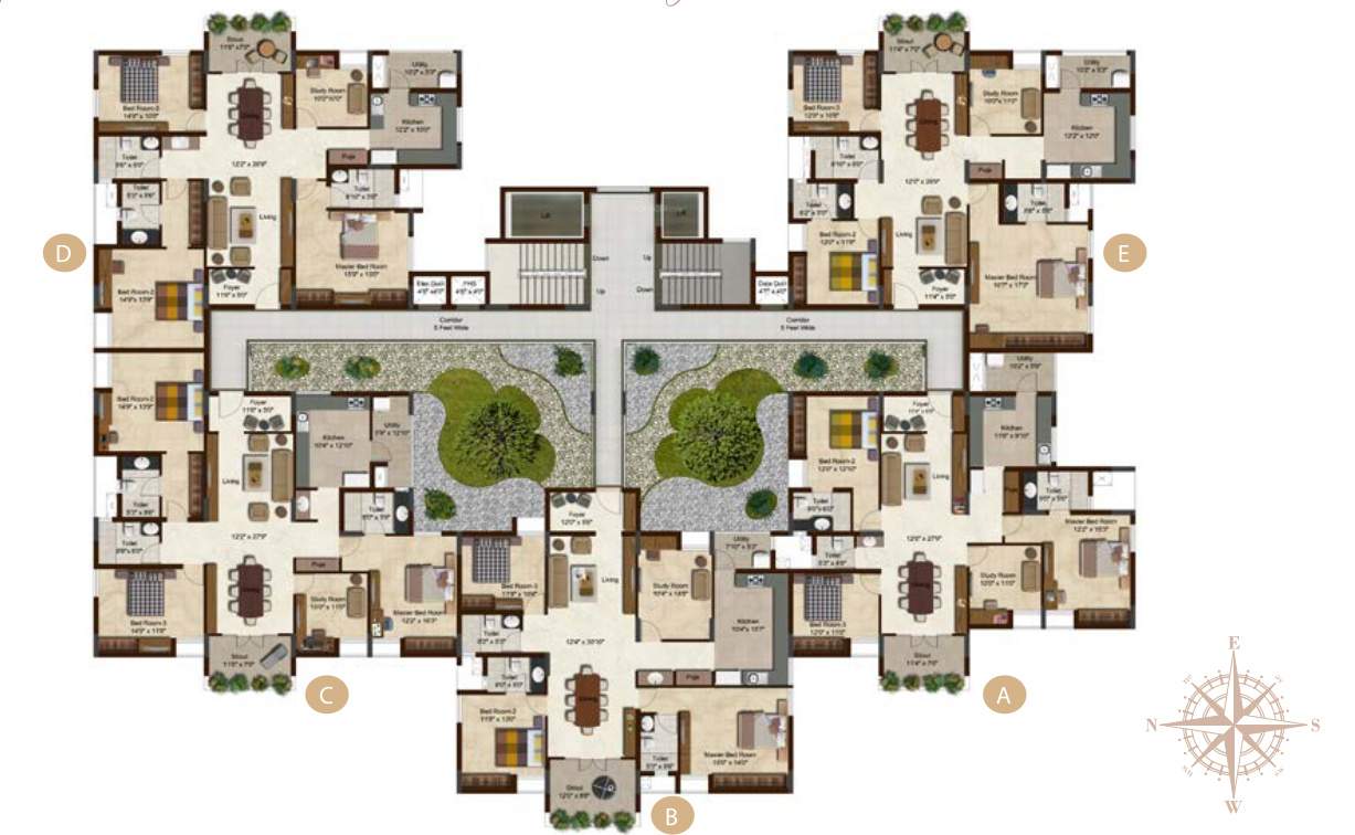  golden lotus Cluster Plan