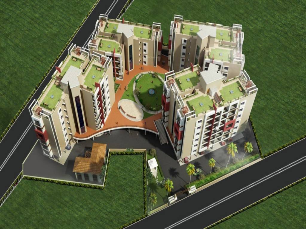 om shree kings court Elevation