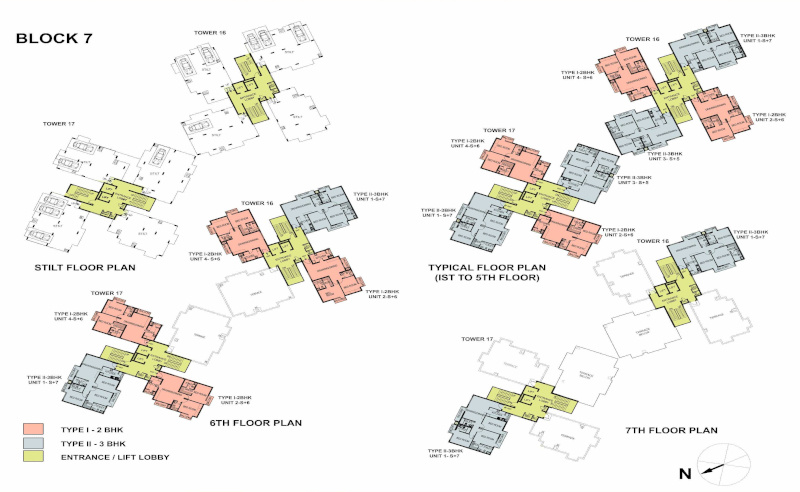  sushant golf city harmony enclave Cluster Plan